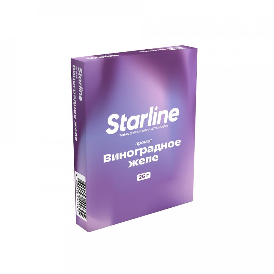 Фото и внешний вид — Табак для кальяна Старлайн (Виноградное желе), 25 г