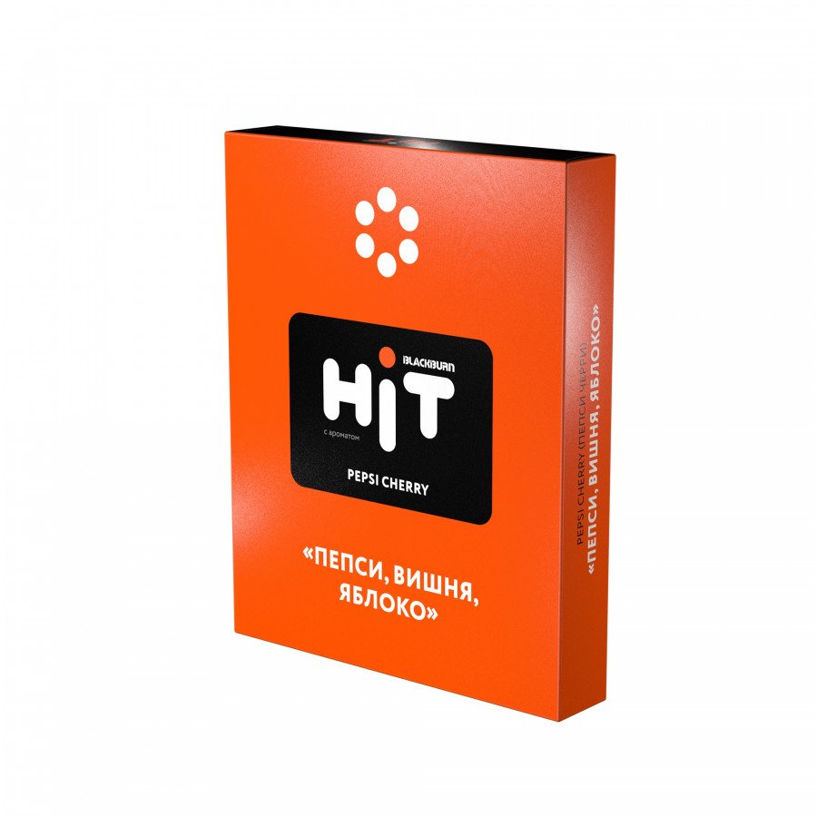 Фото и внешний вид — Табак для кальяна HiT 30г - Pepsi Cherry (Пепси Вишня Яблоко)