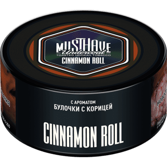 Табак для кальяна MUST HAVE 125гр - Cinnamon Roll (с ароматом Булочки с Корицей) 