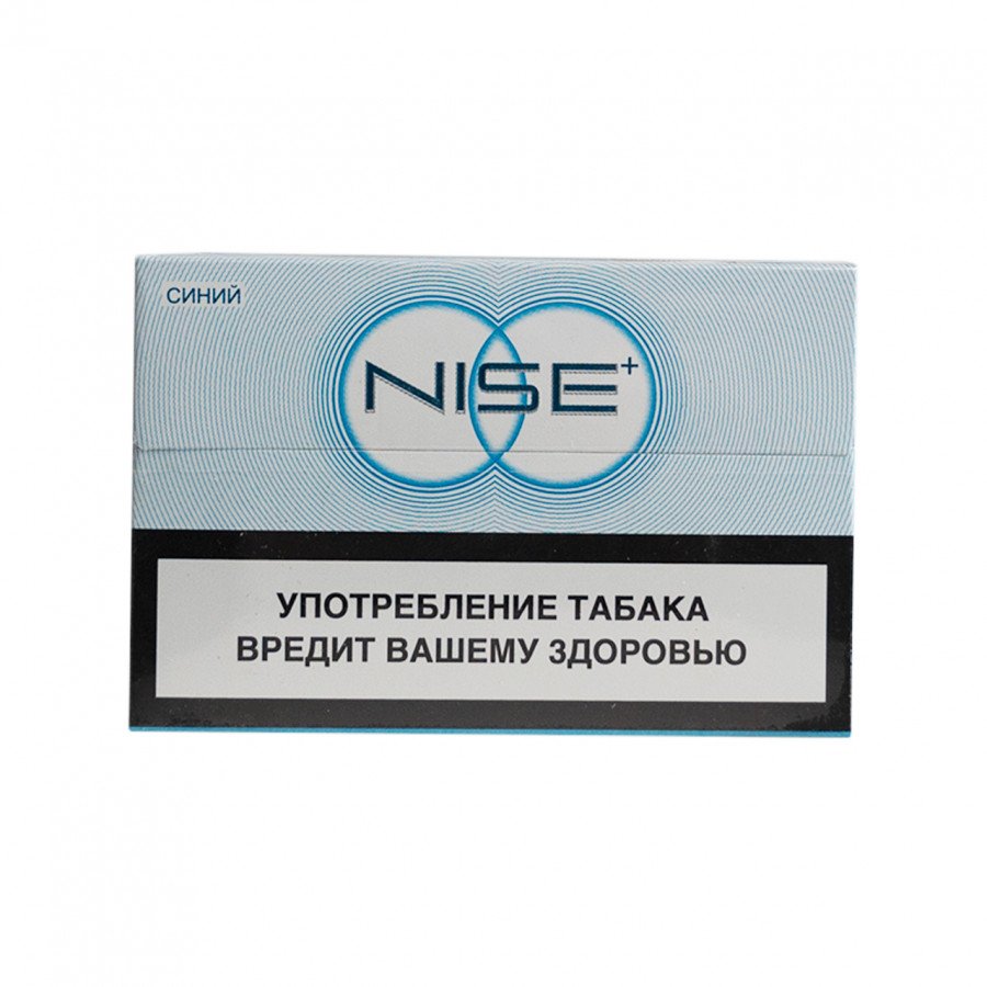 Фото и внешний вид — Стики NISE+ Синий (Ментол)
