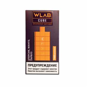 WLAB CUBE - Персик Манго Арбуз