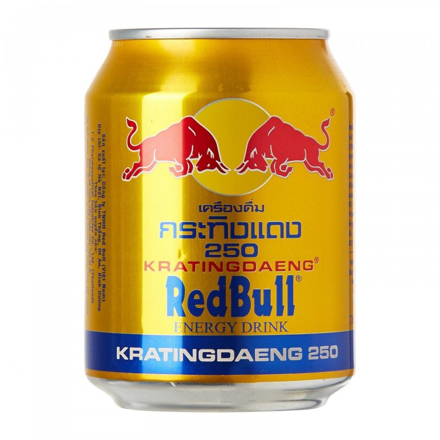 Фото и внешний вид — Энергетический напиток Redbull Kratingdaeng 250мл (24шт/уп)
