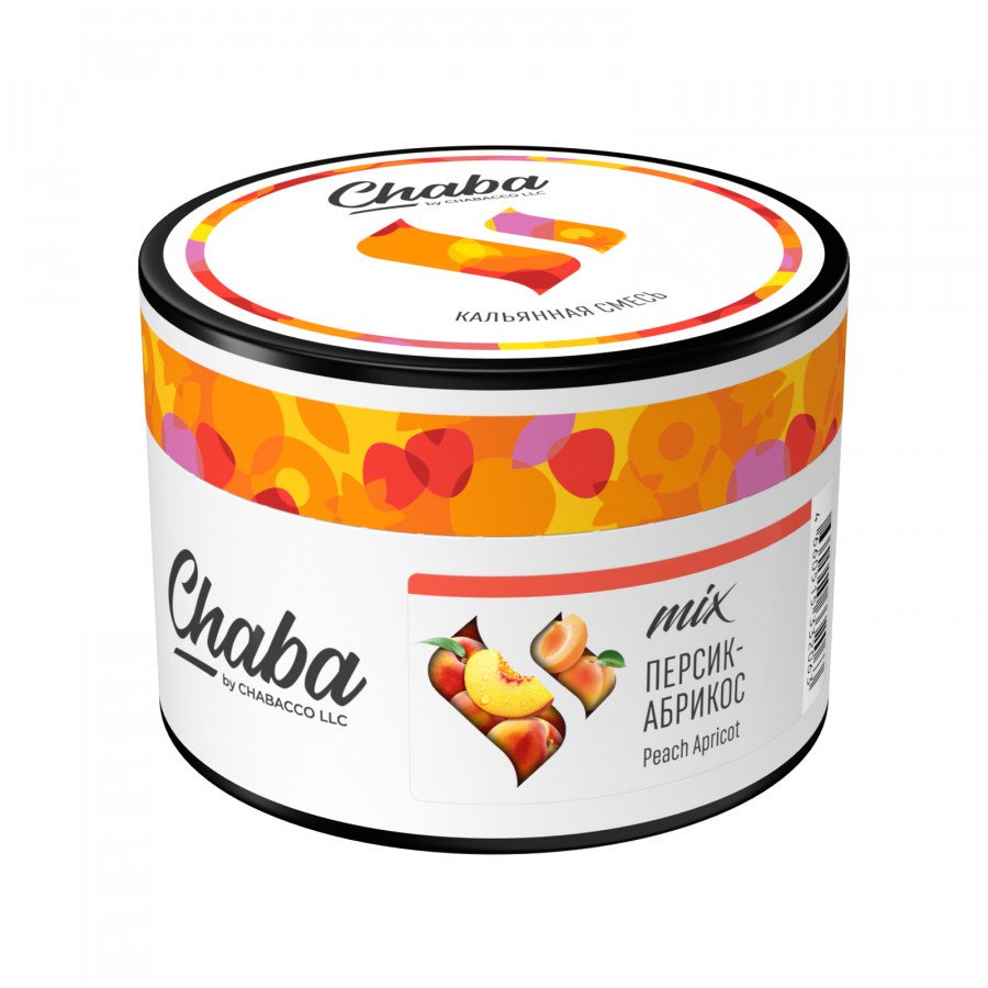 Фото и внешний вид — Смесь для кальяна CHABA 40г - Peach Apricot (Персик Абрикос)