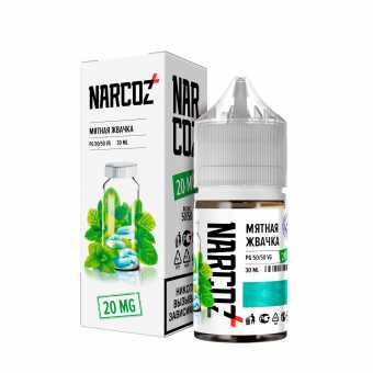 Жидкость NARCOZ SALT - Мятная Жвачка 30мл strong