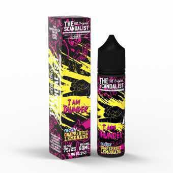 Жидкость THE SCANDALIST - I Am Thunder (Холодный лимонад с грейпфрутом) 60мл 3мг