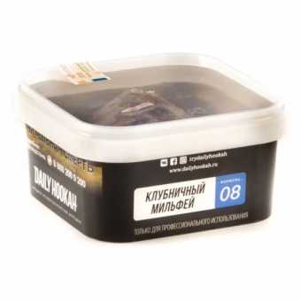 Табак для кальяна "Дэйли Хука" (Клубничный мильфей), 250 г