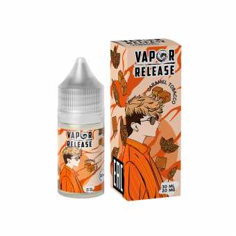 Жидкость VAPOR RELEASE SALT - Caramel Tobacco (Карамель Табак) 30мл 20мг