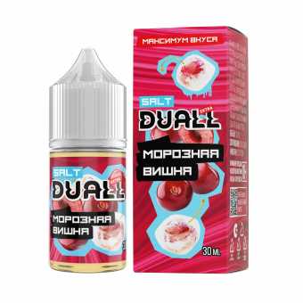 Жидкость DUALL EXTRA SALT - Морозная Вишня 30мл 20мг