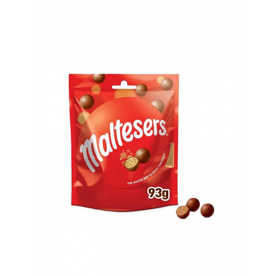Фото и внешний вид — Maltesers шоколадные шарики 93г (24шт/уп)