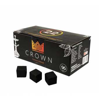 Уголь CROWN (1кг 22мм 96шт)