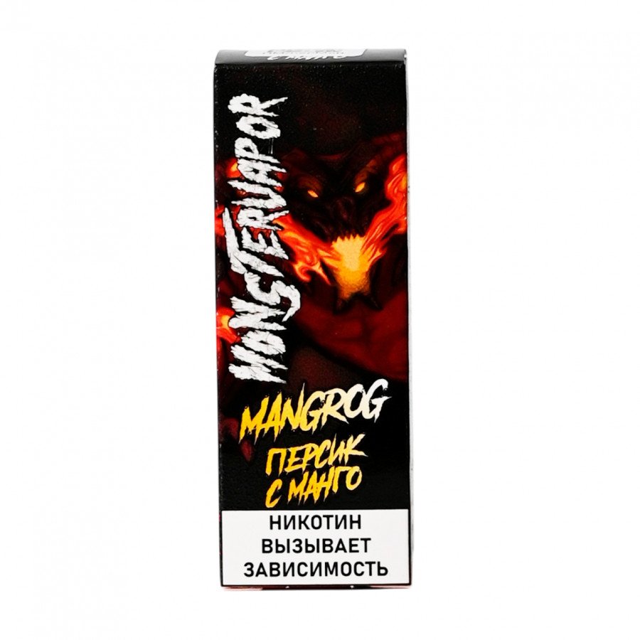 Фото и внешний вид — Жидкость MONSTERVAPOR SALT - Mangrog (Персик с манго) 30мл strong