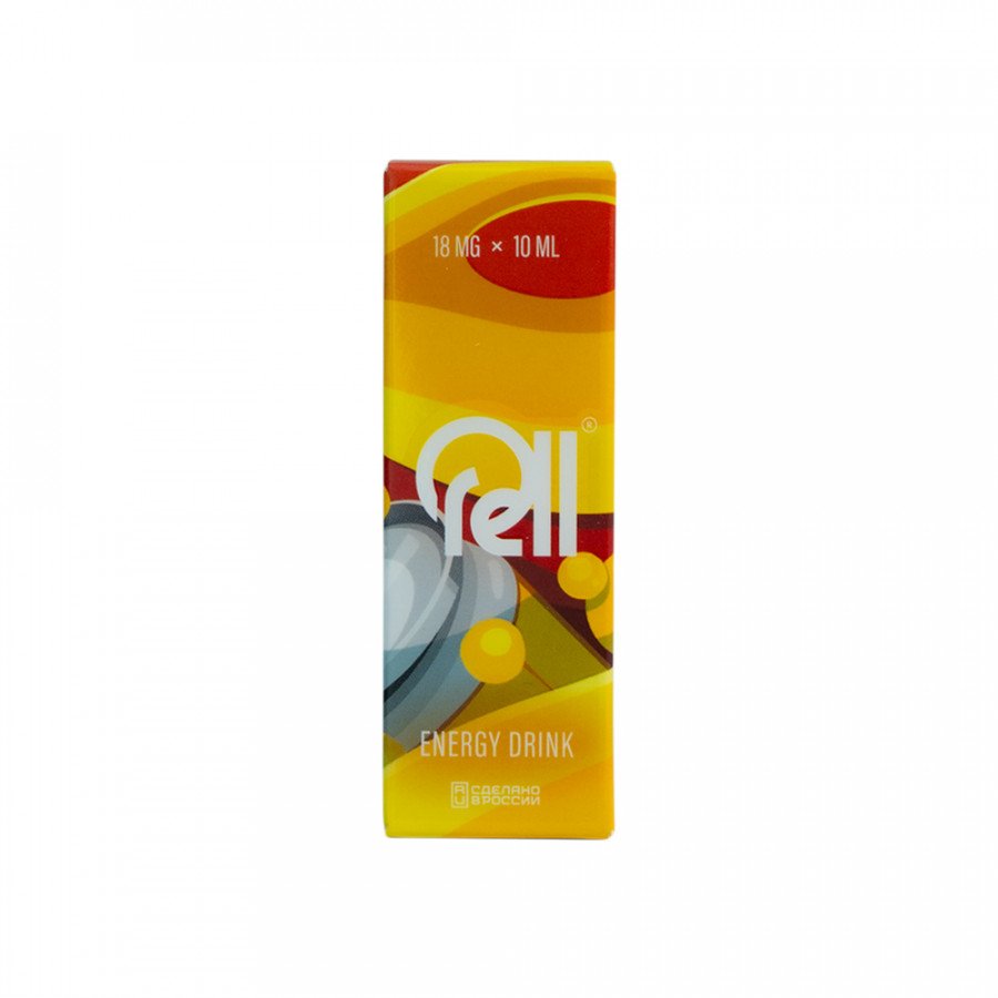 Фото и внешний вид — Жидкость RELL ORANGE SALT - Energy Drink (Энергетик) 10мл 18мг