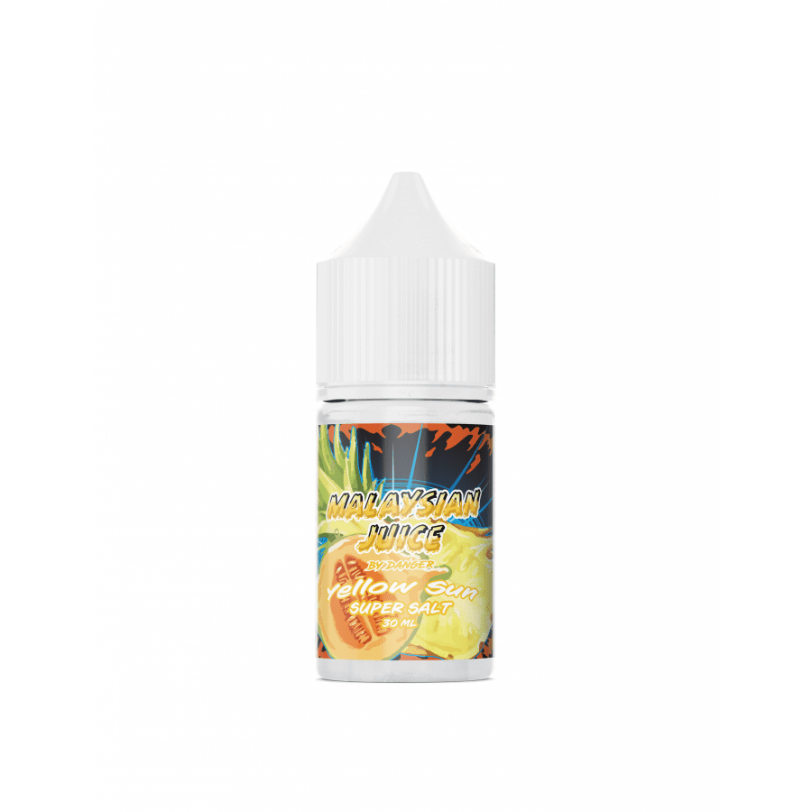 Фото и внешний вид — Жидкость MALAYSIAN JUICE SALT - Yellow Sun (Сок ананас дыня) 30мл 4.0мг