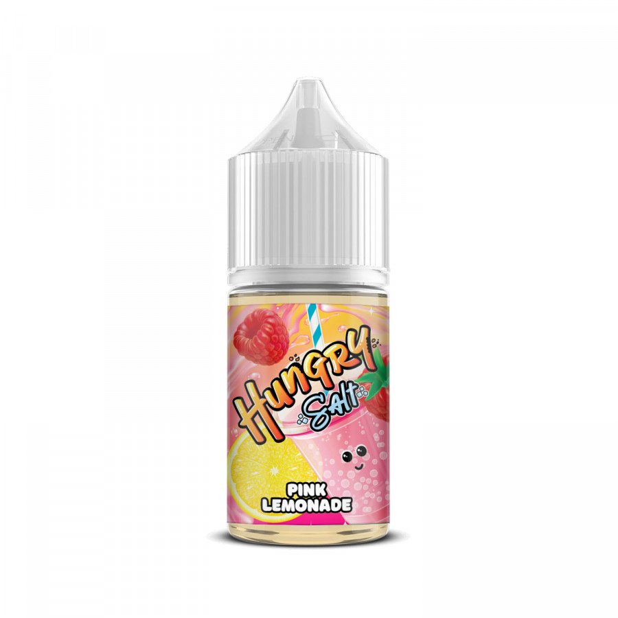 Фото и внешний вид — Жидкость HUNGRY SALT - Pink Lemonade (Малиновый лимонад) 30мл 20мг