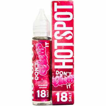 Жидкость HOTSPOT DON'T CHEW IT SALT - Ice Cherry (Жвачка мятная вишня) 30мл 18мг