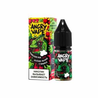 Жидкость ANGRY VAPE SALT - Хамелеон RGB (Зеленое яблоко с вишней) 10мл 20мг