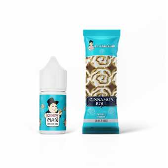 Жидкость CANDYMAN SALT - Cinnamon Roll (Булочка с корицей) 30мл strong