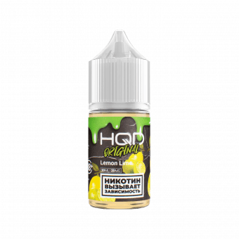 Жидкость HQD ORIGINAL SALT - Lemon Lime (Лайм лимон) 30мл strong