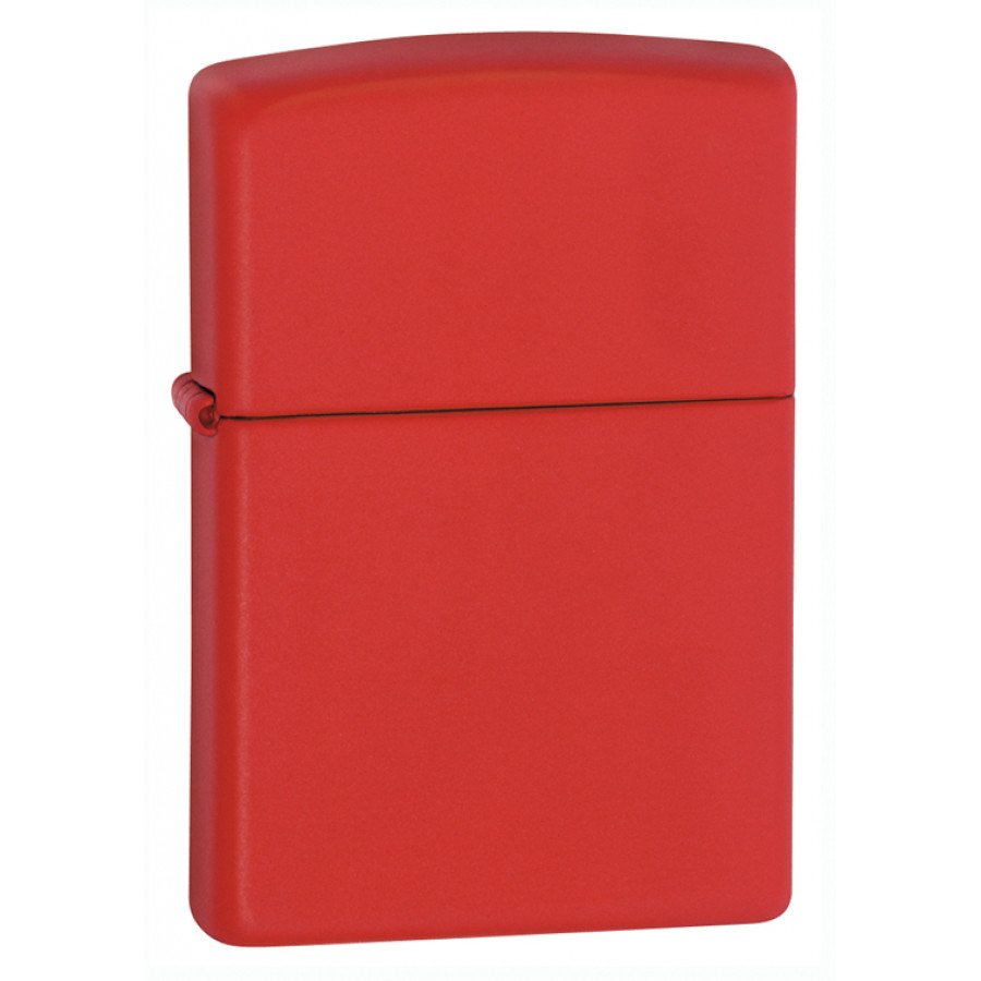Фото и внешний вид — Зажигалка ZIPPO 233 Regular Red Matte