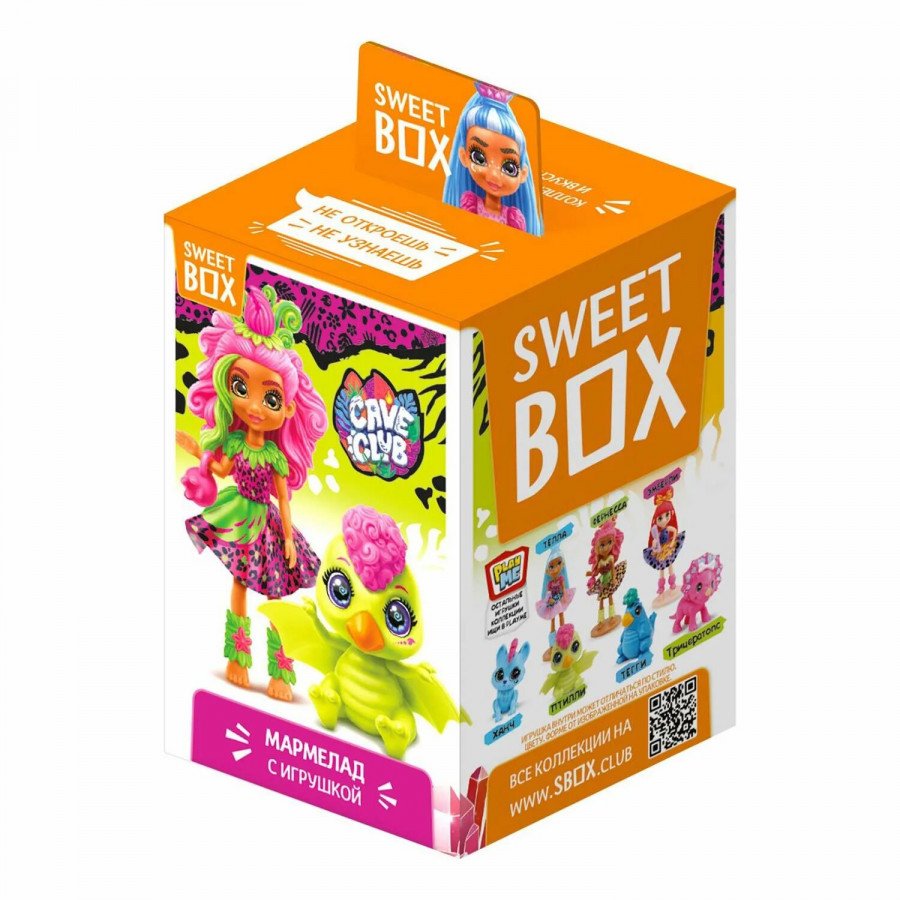 Фото и внешний вид — Мармелад Sweet Box с подарком - Cave Clube 10г (10шт\уп)