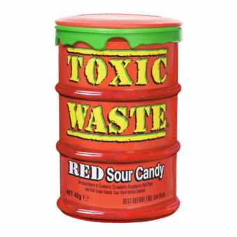 Токсик Леденцы Ред 42гр (красная бочка) (12шт/уп)*12