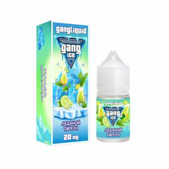 Жидкость GANG ICE SALT - Ледяной Тархун 30мл 20мг