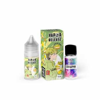 Конструктор VAPOR RELEASE - Lemon Tart (Лимонный пирог) 30мл 0мг