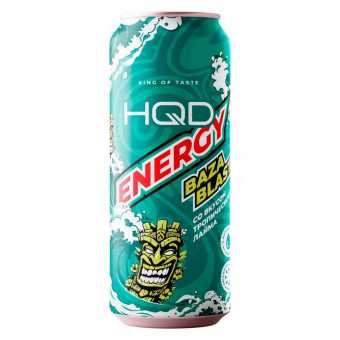 Энергетический напиток АШКУDИ Energy - Baza Blast (Тропический Лайм) 450мл
