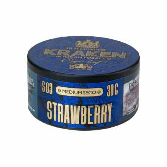 Табак для кальяна KRAKEN medium 30г - Клубника