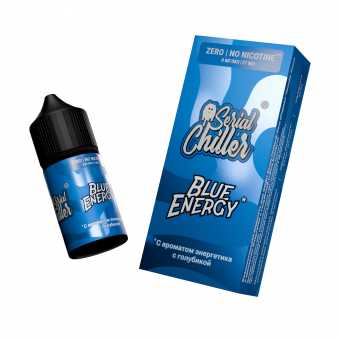 Жидкость SERIAL CHILLER SALT - Blue Energy (Энергетик с голубикой) 27мл 0мг