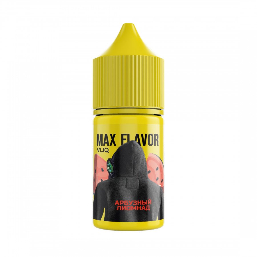Фото и внешний вид — Жидкость VLIQ MAX FLAVOUR SALT - Арбузный Лимонад 27мл 0мг