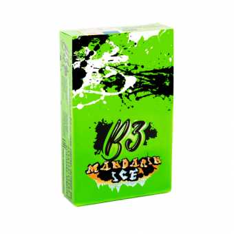 Табак для кальяна B3 - Mandarin Ice (Мандарин, лед) 50гр