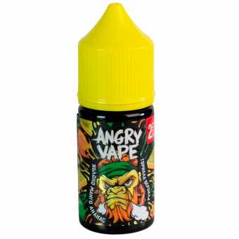 Жидкость ANGRY VAPE SALT - Горилла Верзила (Яблоко с манго и ананасом) 30мл strong