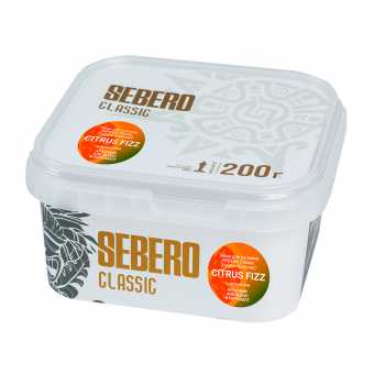 Табак для кальяна SEBERO 200г - Citrus Fizz (Красный Апельсин и Бергамот)