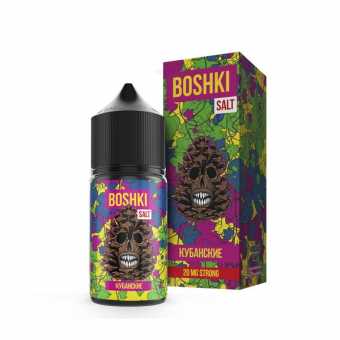 Жидкость BOSHKI SALT - Кубанские (Хвойный щербет с виноградом и черникой) 30мл strong