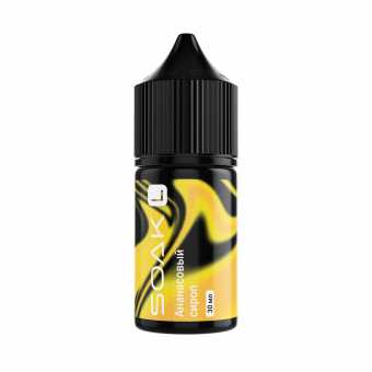 Жидкость SOAK SALT - Pineapple Syrup (Ананасовый Сироп) 30мл 20мг