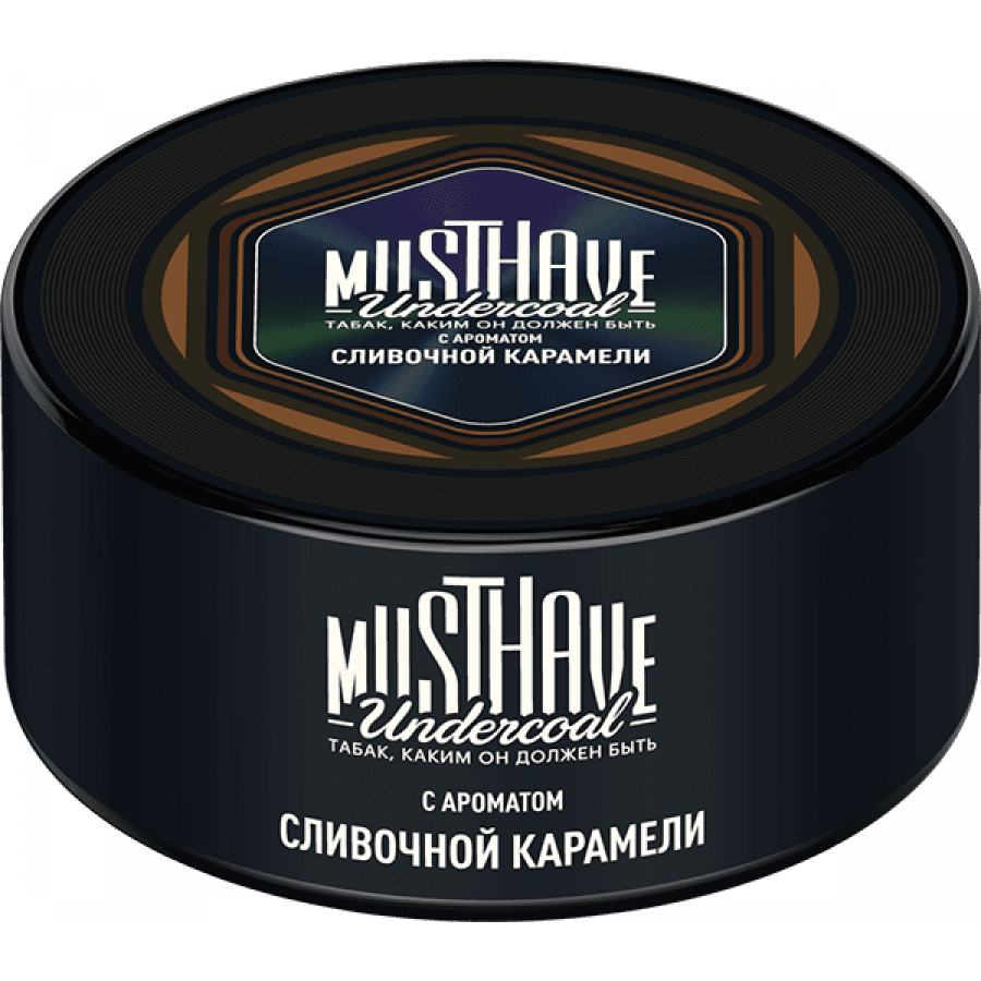 Фото и внешний вид — Табак для кальяна MUST HAVE 125г - с ароматом Сливочной Карамели