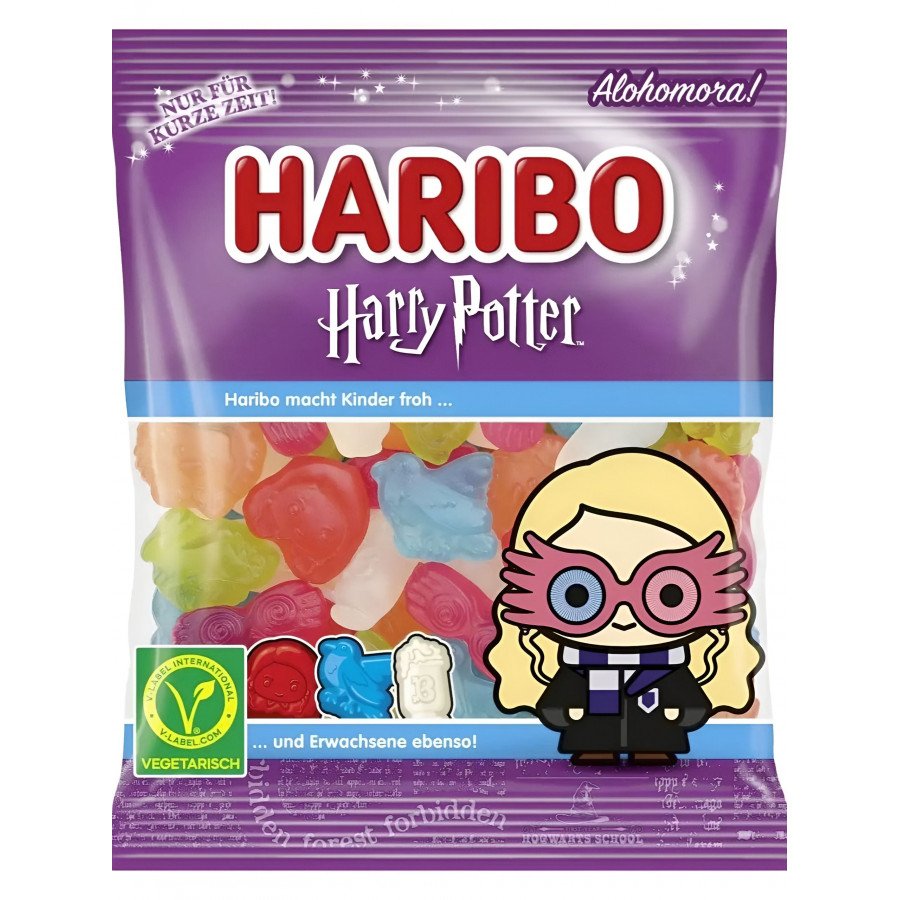 Фото и внешний вид — Haribo Luna Lovegood (Мармелад Харибо Полумна Лавгуд) 160г (40шт/уп)