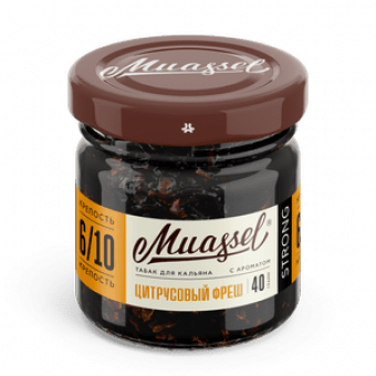 Табак для кальяна MUASSEL (6/10) 40гр - Цитрусовый Фреш