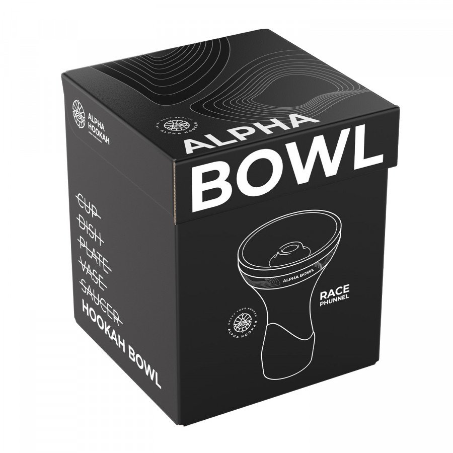 Фото и внешний вид — Чаша ALPHA BOWL - Black Matte (Race Phunnel PH)