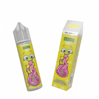 Жидкость SLURM SALT - Sour Fizzy (Кислая шипучка из лимона и лайма) 58мл 0мг