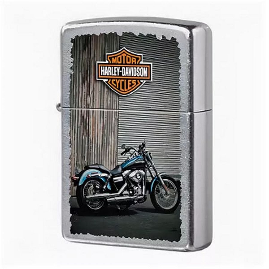 Фото и внешний вид — Зажигалка Zippo 207 Harley Bikes