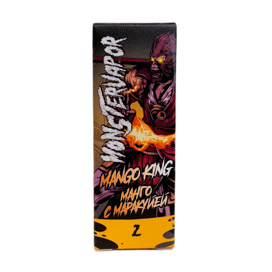 Фото и внешний вид — Жидкость MONSTERVAPOR SALT - Mango King (Манго с маракуйей) 30мл 20мг