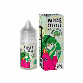 Жидкость VAPOR RELEASE SALT - Green Lemonade (Огуречный Лимонад Лимон Лайм) 30мл 20мг