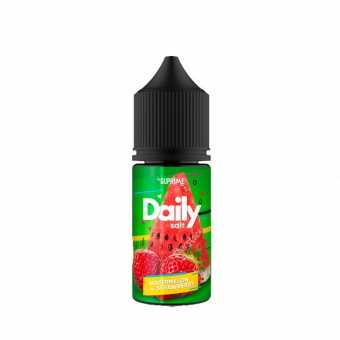 Жидкость DAILY SALT - Watermelon and Strawberry (Арбуз клубника) 30мл 20мг