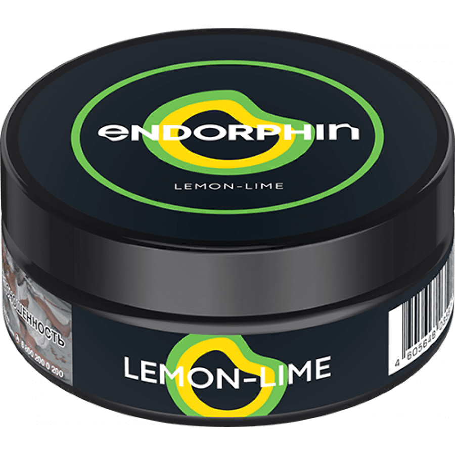Фото и внешний вид — Табак для кальяна ENDORPHIN 125г - Lemon Lime (Лимон лайм)