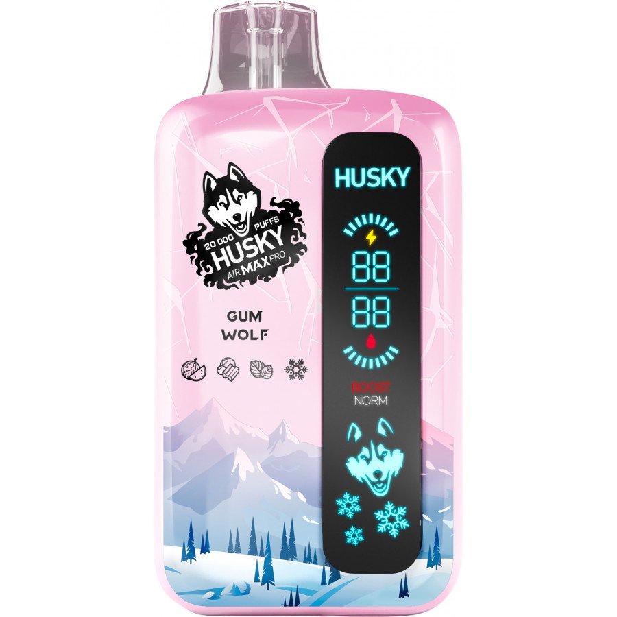 Фото и внешний вид — HUSKY AIRMAX PRO - Gum Wolf (Арбузная Жвачка)