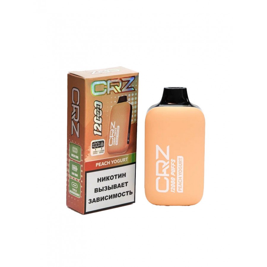 Фото и внешний вид — CRZ 12000 - Peach Yogurt (Персиковый Йогурт)