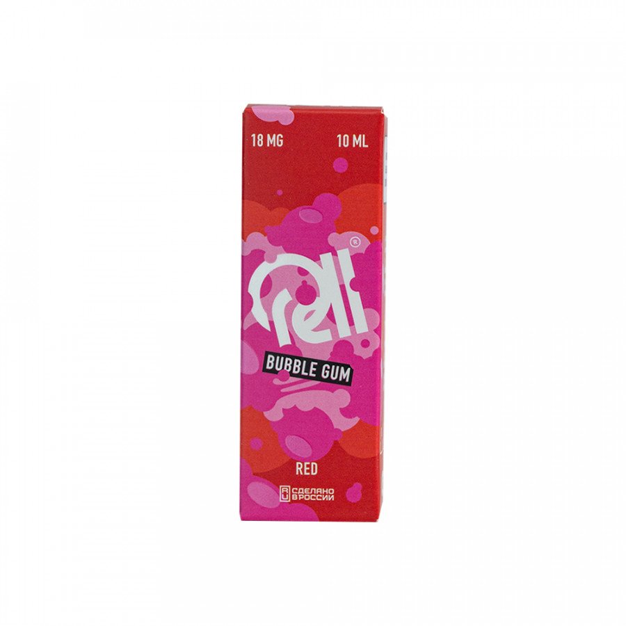 Фото и внешний вид — Жидкость RELL RED SALT - Bubble Gum (Жвачка) 10мл 18мг