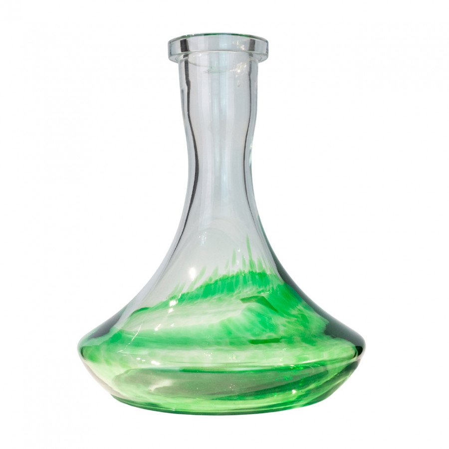 Фото и внешний вид — Колба Color, цвет прозрачная/зеленый отлив